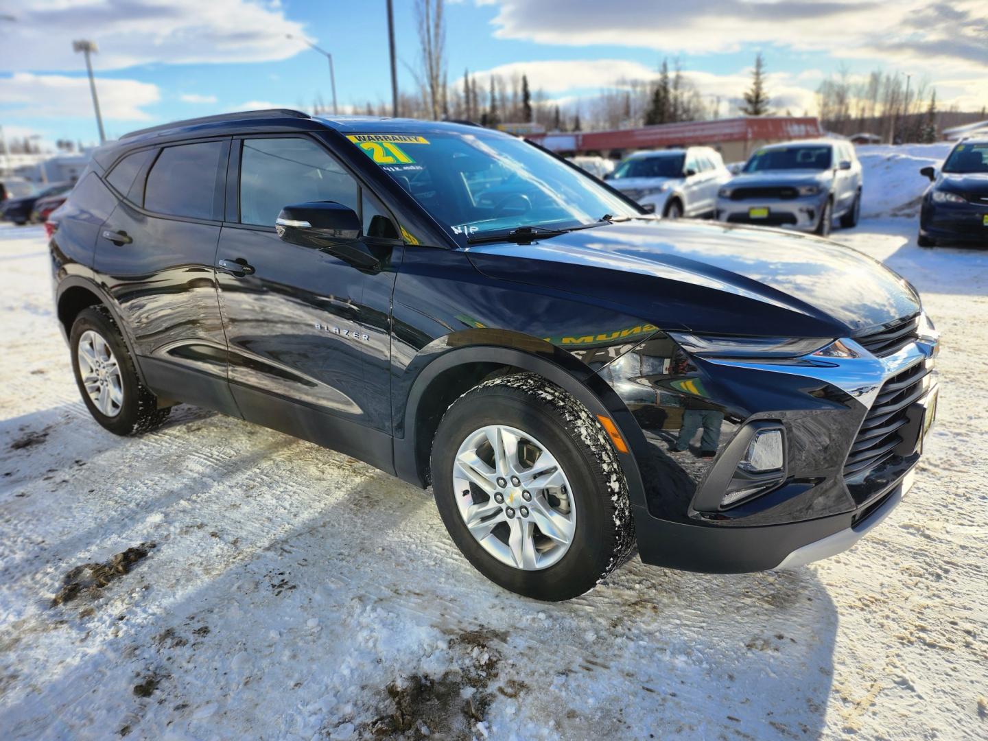 2021 BLACK /BLACK CHEVROLET BLAZER LT (3GNKBJRS9MS) with an 3.6L engine, Automatic transmission, located at 1960 Industrial Drive, Wasilla, 99654, (907) 274-2277, 61.573475, -149.400146 - Photo#7